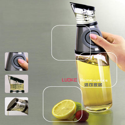 Pressing Type Measurement Quantitative Oil Bottle