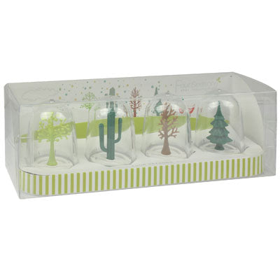 4 pcs Fun Fashion Plant Shaped Bottle