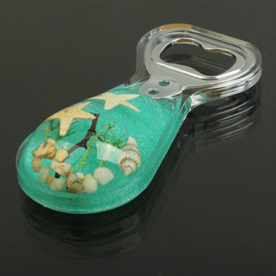 Amber Style Green Pattern Design Bottle Opener Soda Cola Beer Decapper