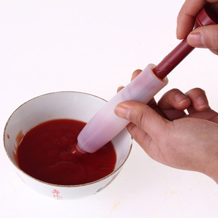 Funny Silicon DIY Cake Biscuit Cookie Pastry Icing Decoration Syringe Chocolate Plate Pen Tool