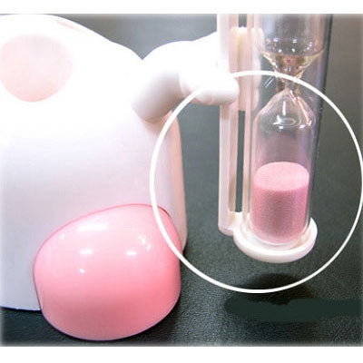 Cute Cartoon Creative Hourglass Toothbrush Stand (Random Color Delivery)