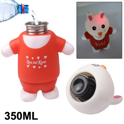 Cute Rabbit Style Cup / Kettle with Stainless Steel Liner with Flash Light