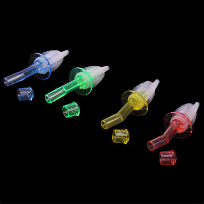 4 PCS Reusable Screw Structure Stopple Bottle Stopper Plug & Pourer for Wine Liquor Seasoning