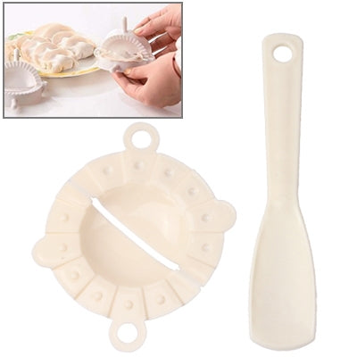 Plastic Dumpling Maker Dumpling Mould Mold + Spoon Kitchen Tool Kit