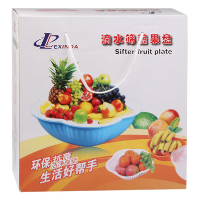Water Dripping Vegetables & Fruit Wash Clean Basket / Kitchen Storage Basket / Sifter Vegetables Basket
