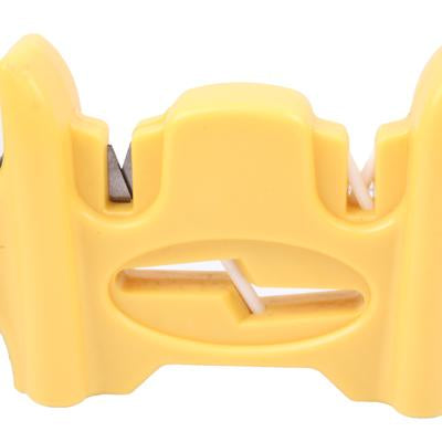 2 in 1 Multifunction 3 Grooves Design Steel Blades Family Kitchen Knife Sharpener & Scissors Sharpen