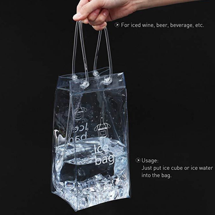 High Quality PVC Ice Bag for Wine(Transparent)