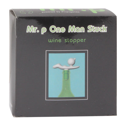 Mr.P Novelty One Man Stuck Wine Bottle Stopper