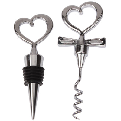 2 PCS  Multi-purpose Wine Opener Jar Opener Kitchen Tools(Silver)