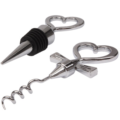 2 PCS  Multi-purpose Wine Opener Jar Opener Kitchen Tools(Silver)