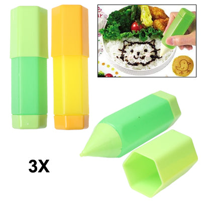 DIY Food Decorating Pens Bread / Cake Painting Pen / Authoring Tools (3pcs in one packaging, the price is for 3pcs)