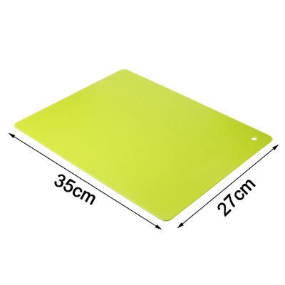 Durable Soft Cutting Board Chopping Board Chopping Block Kitchen Utensils(Green)