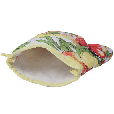 Set of Microwave Oven Heat Insulation Anti-scald Glove & Pad (Random Delivery)