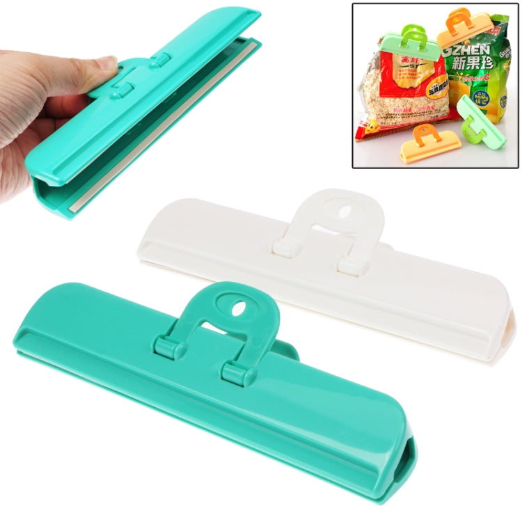 Food Storage Bag Sealing Clips Sealer Food Clip, 2pcs in one packaging, the price is for 2pcs (Random Color Delivery)