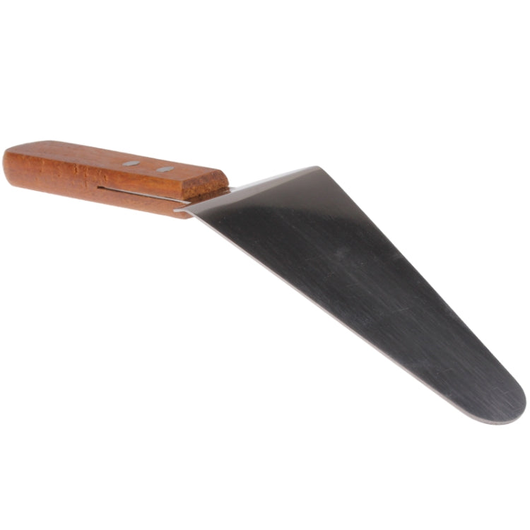 Stainless Steel Pizza Cake Cutlery Scoop Knives / Cutters Spatula(Grey)