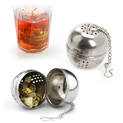 Stainless Steel Tea Ball Tea & Herb Infuser(Silver)