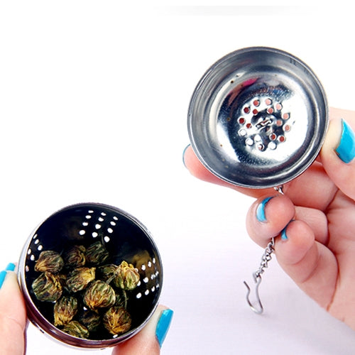Stainless Steel Tea Ball Tea & Herb Infuser(Silver)