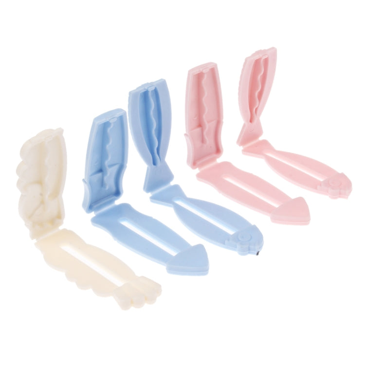 Food Storage Bag Sealing Clips Sealer Food Clip (5pcs in one packaging, the price is for 5pcs)