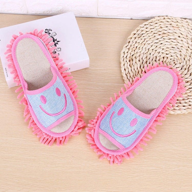 Multifunction Cleaning Slipper Cover Mop Floor Clean Shoes Covers, A Pair (Random Color Delivery)