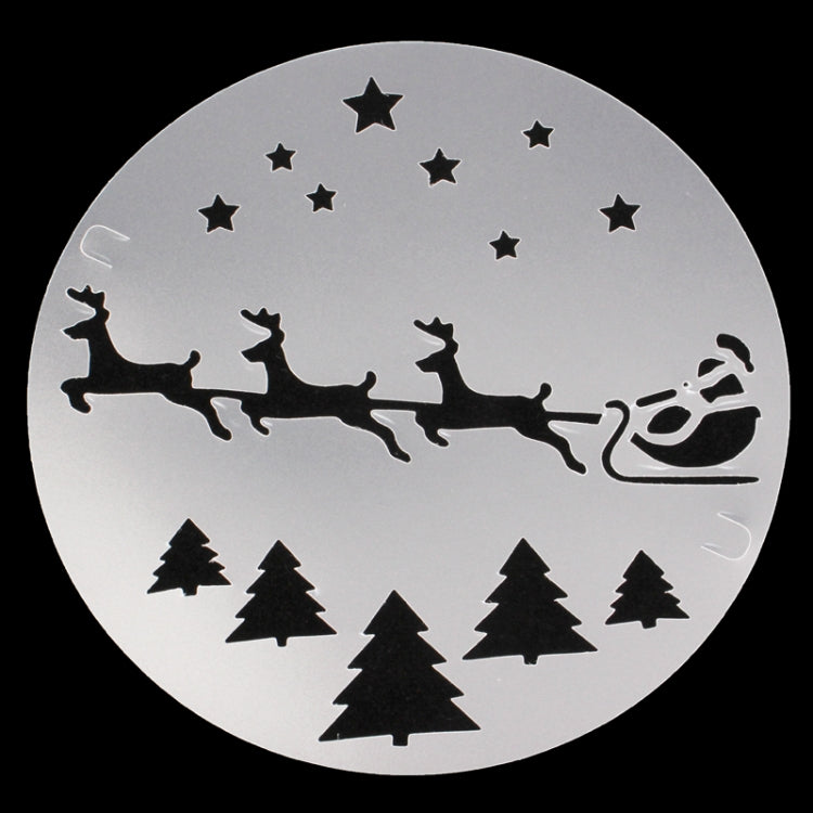 Fancy Garland Cake Spray Mold / Coffee Tiramisu Spray Mold (5pcs in one packaging, the price is for 5pcs)(White)