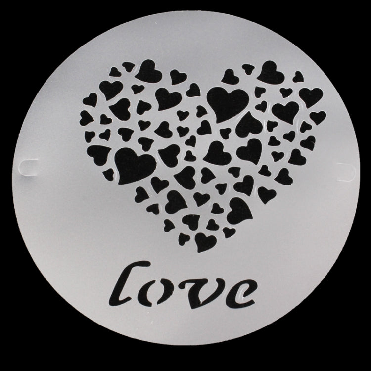 Fancy Garland Cake Spray Mold / Coffee Tiramisu Spray Mold (5pcs in one packaging, the price is for 5pcs)(White)