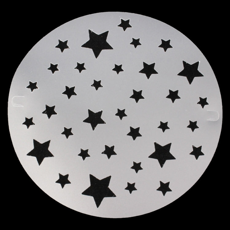 Fancy Garland Cake Spray Mold / Coffee Tiramisu Spray Mold (5pcs in one packaging, the price is for 5pcs)(White)