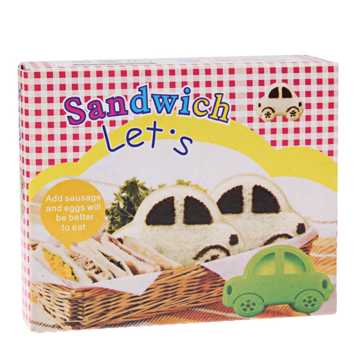 Car Style DIY Bento Meal Molds Set / Car Sandwich Mold