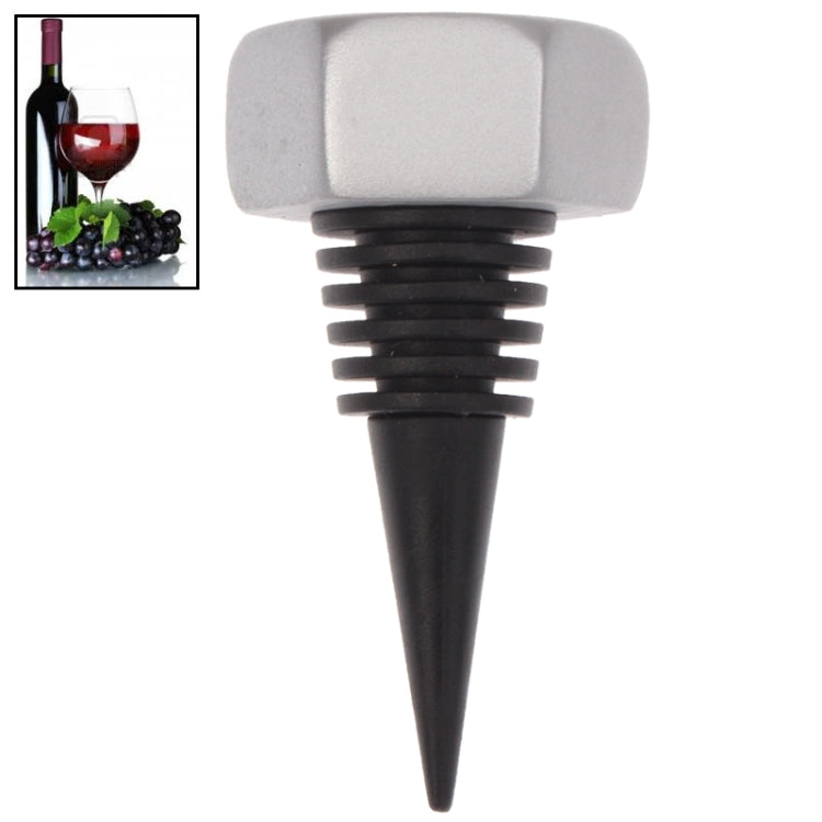 Creative Nut Shape Wine Bottle Stopper (Random Color Delivery)
