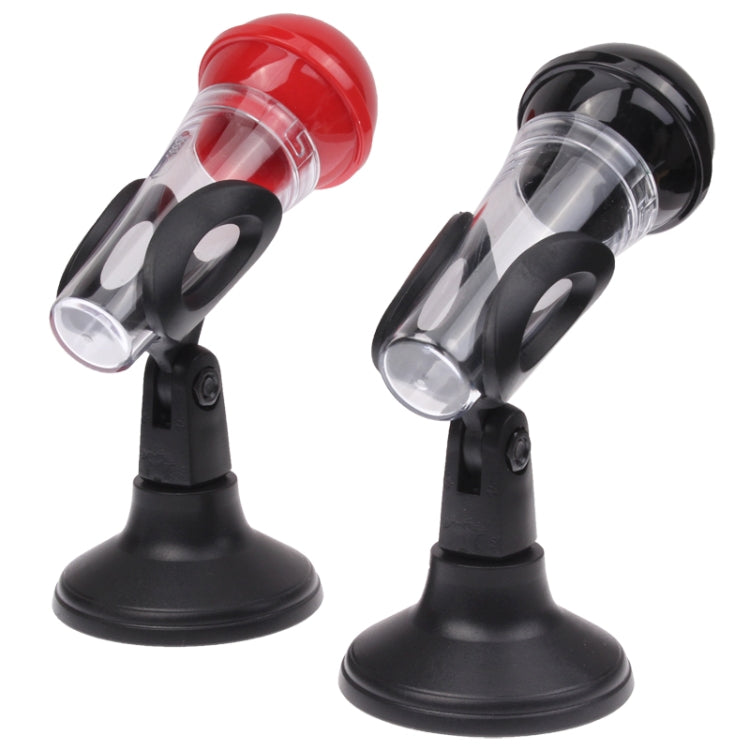 2 PCS Creative Microphone Shape Condiment Bottles / Salt Pepper Shakers