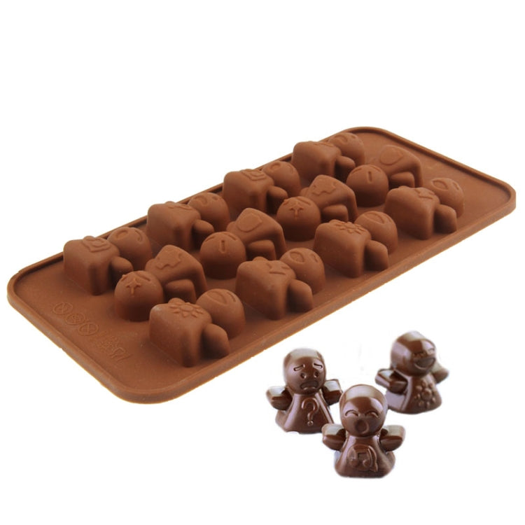 High Quality Dolls Style Silicone Material Chocolate Mold