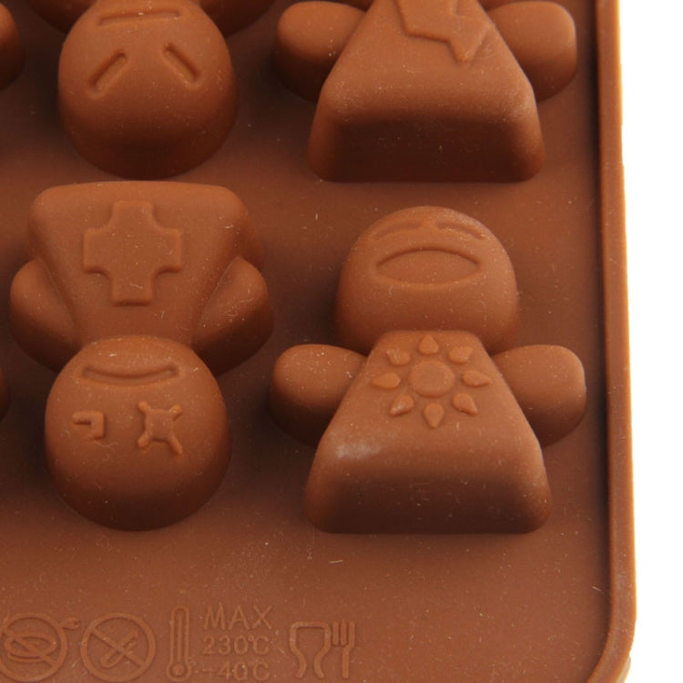 High Quality Dolls Style Silicone Material Chocolate Mold