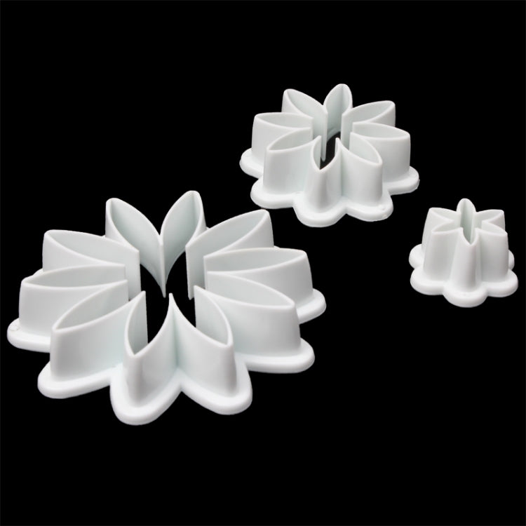 Daisy Shape Food Processing Machine for Soft Biscuit Machine / Cake Biscuit Moulds (3pcs in one packaging, the price is for 3pcs)