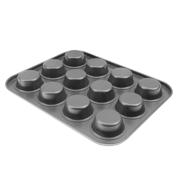12 Holes Nonstick Mini Muffin Mold Stainless Steel Pan