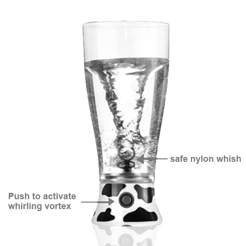 Creative Battery-operated Chocolate Milk Mixer Cup, Capacity: 400ml (LJ-420)