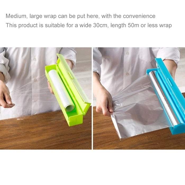 Plastic Wrap / Cling Film / Preservative Film Cutter(Blue)