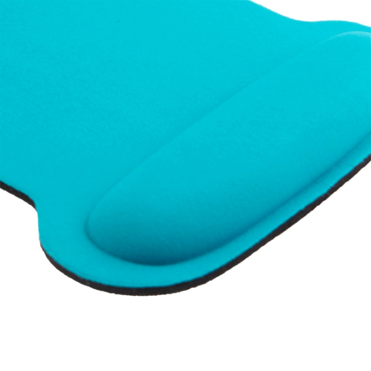 Ax Shape Ultra Slim PVC & Cloth and Sponge Wrist Supporter Mouse Pad