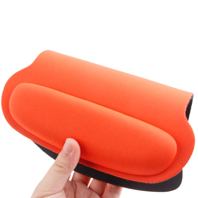 Ax Shape Ultra Slim PVC & Cloth and Sponge Wrist Supporter Mouse Pad