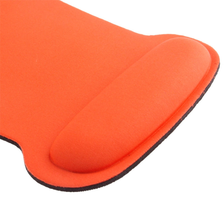 Ax Shape Ultra Slim PVC & Cloth and Sponge Wrist Supporter Mouse Pad