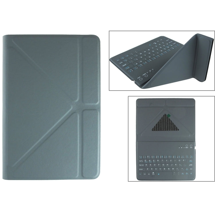 Universal Ultra-thin Bluetooth Keyboard with Leather Tablet Case & Holder for 7.89 inch Tablet PC