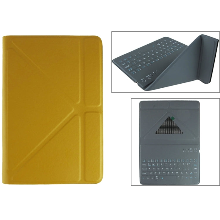 Universal Ultra-thin Bluetooth Keyboard with Leather Tablet Case & Holder for 7.89 inch Tablet PC