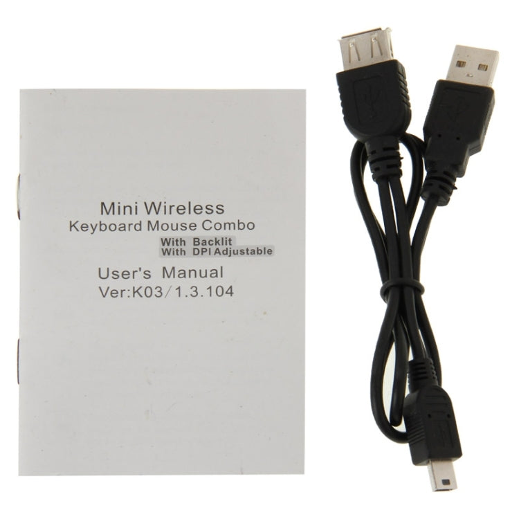 Handheld Keyboard 2.4G Wireless Keyboard With Touchpad Mouse for PC Notebook Smart Google TV Box(Black)