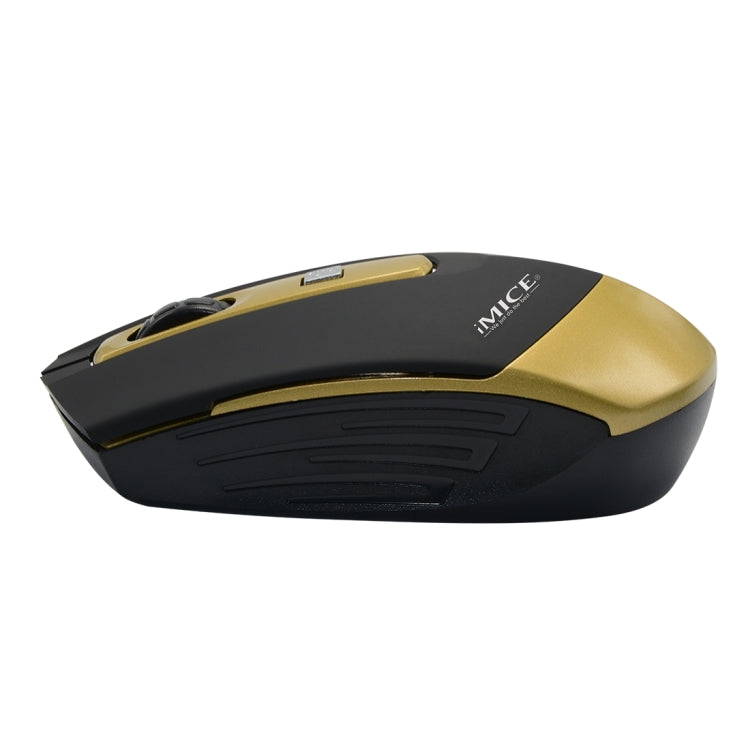 iMICE 2.4G USB Receiver 4 Buttons 1600DPI Wireless Optical Computer Gaming Mouse