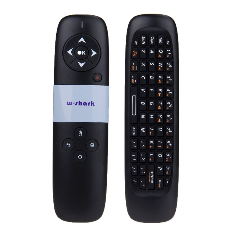 WS-505F Air Mouse Rechargeable Wireless Keyboard Qwerty with Touchpad for Mini PC / Android TV Box / Smart Box