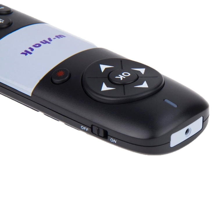 WS-505F Air Mouse Rechargeable Wireless Keyboard Qwerty with Touchpad for Mini PC / Android TV Box / Smart Box