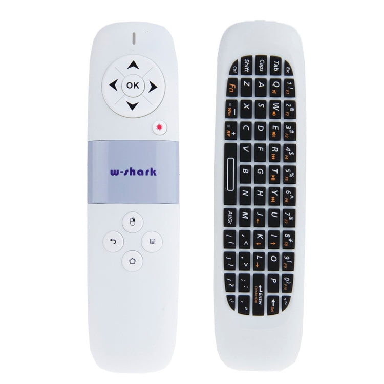 WS-505F Air Mouse Rechargeable Wireless Keyboard Qwerty with Touchpad for Mini PC / Android TV Box / Smart Box