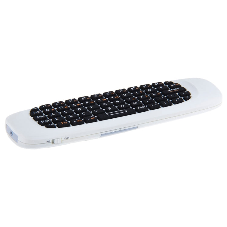 WS-505F Air Mouse Rechargeable Wireless Keyboard Qwerty with Touchpad for Mini PC / Android TV Box / Smart Box