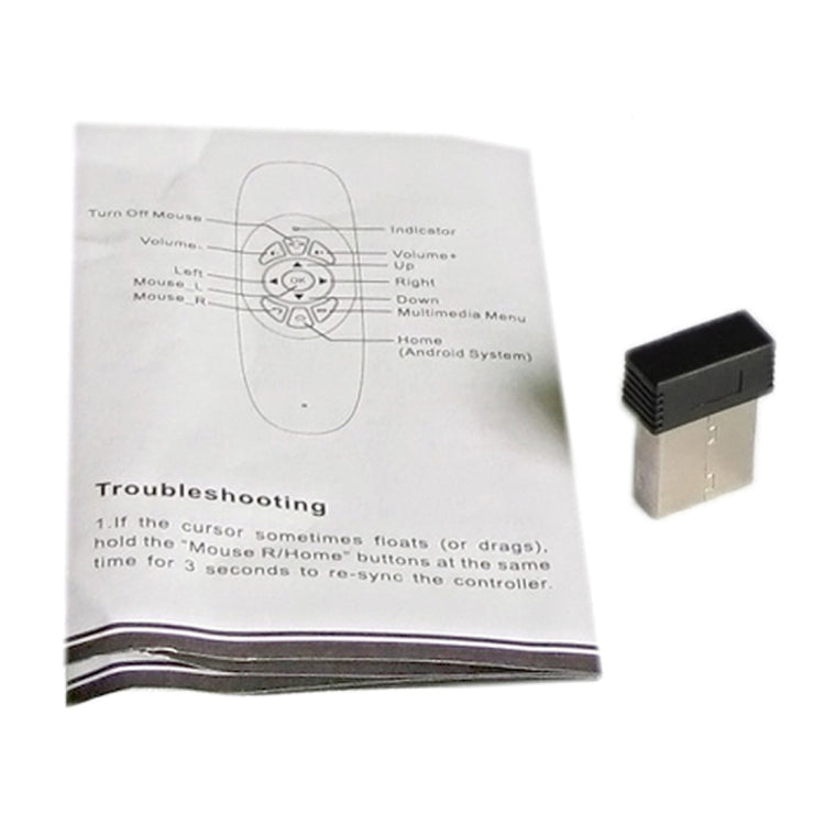 T6 Fly Air Mouse Wireless Mini Keyboard 2.4GHZ 6 Axis Gyroscope Remote for TV Box / PC