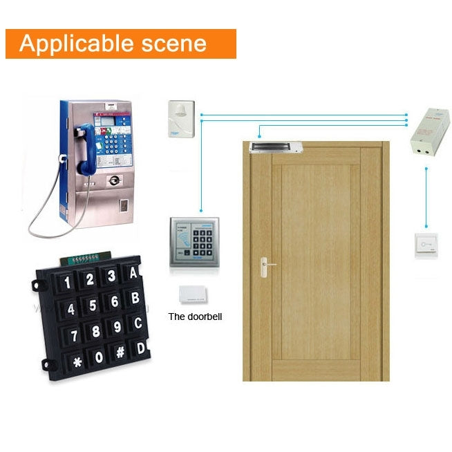 High Quality 4x4 Keypad Module(Black)