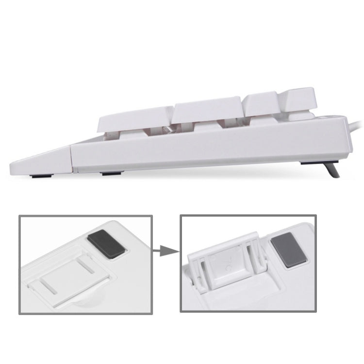 Aula Wings of Liberty Series PS2 Wired Multi-media Silent / Non-slip Game Keyboard