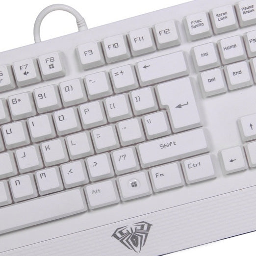 Aula Wings of Liberty Series PS2 Wired Multi-media Silent / Non-slip Game Keyboard